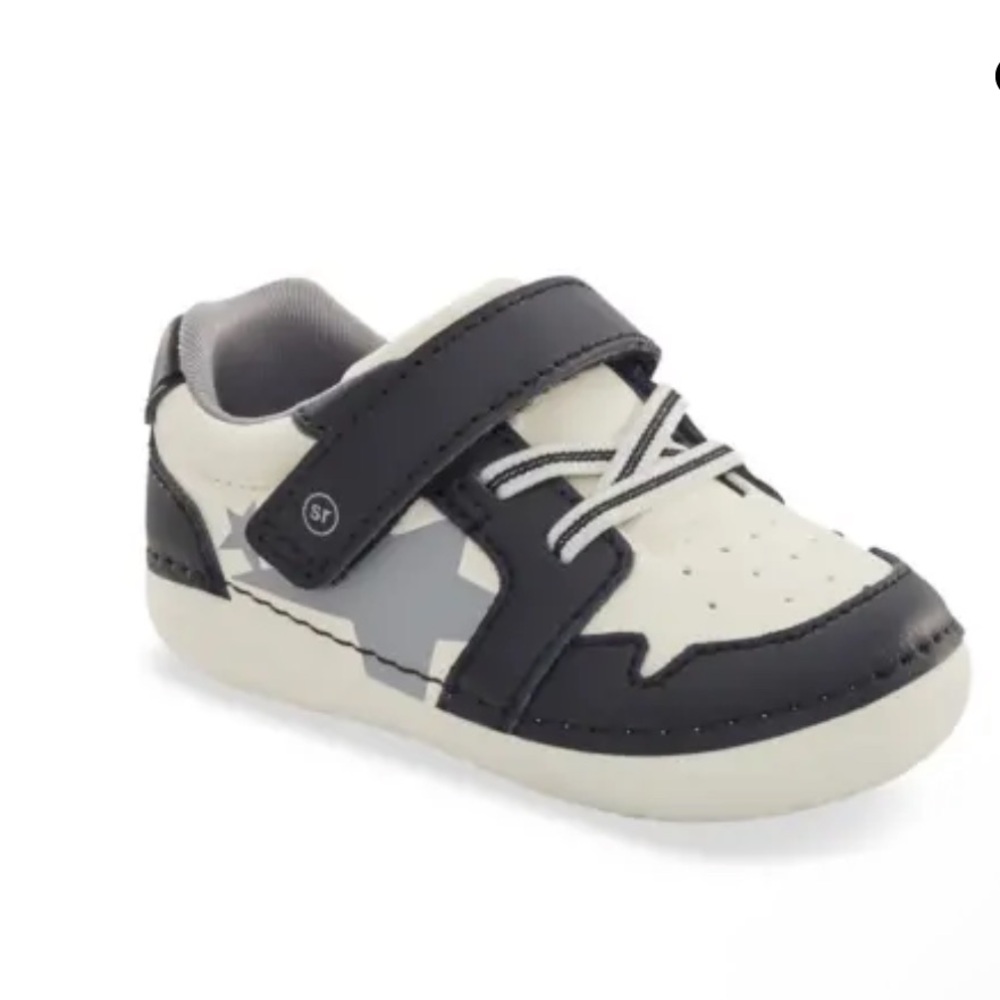 NIB Rite Stride Rite Waverly Black/White Stylish Kids'size various - Picture 2 of 8
